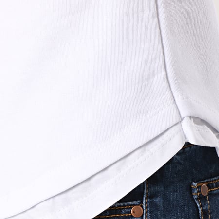 Aarhon - Tee Shirt Capuche Oversize 19-017 Blanc