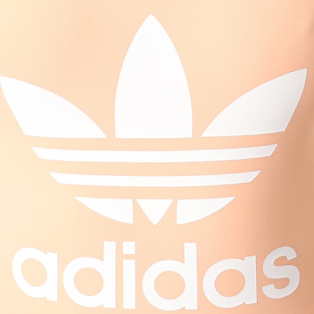 Adidas Originals - Maillot De Bain Une Pièce Femme Trefoil DV2578 Rose Blanc