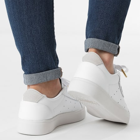Adidas Originals - Baskets Femme Sleek DB3258 Footwear White Crystal White