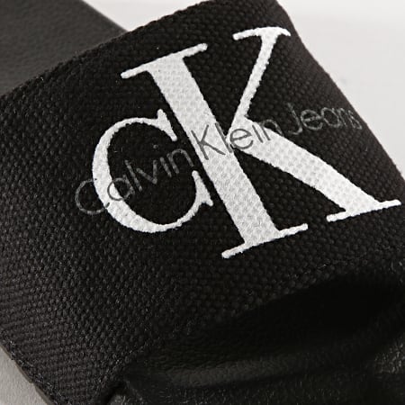Calvin Klein - Claquettes Viggo Heavy Canvas SE8535 Black