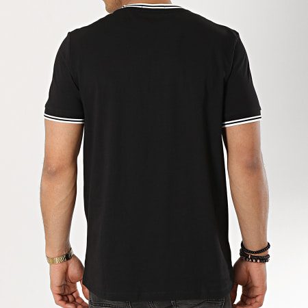 Fred Perry - Tee Shirt Twin Tipped M1588 Noir Blanc