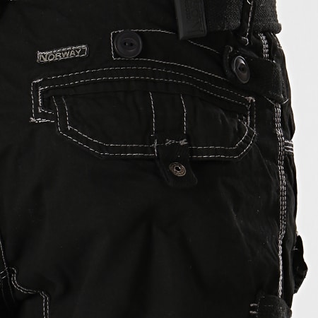 Geographical Norway - Short Cargo Panoramique Noir