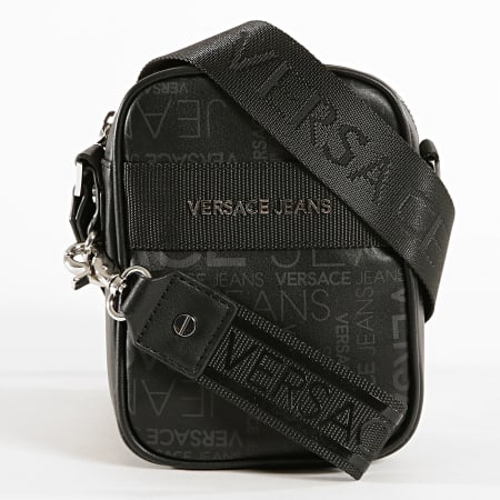 Versace Jeans Couture - Sacoche Linea Logo All Over Dis 2 E1YTBB22-71116 Noir