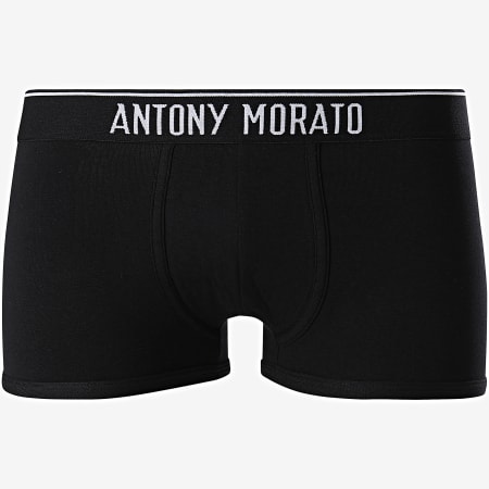 Antony Morato - Lot de 3 Boxers MMUW00157 Noir Blanc Bleu Marine