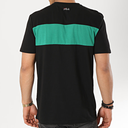 Fila - Tee Shirt Aki Logo 687129 Noir Vert