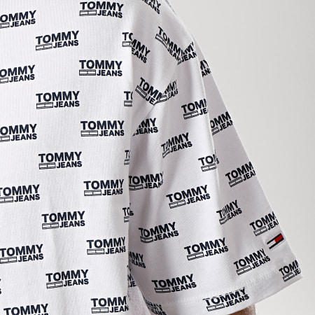 Tommy Hilfiger - Tee Shirt Corporate Logo 6085 Blanc