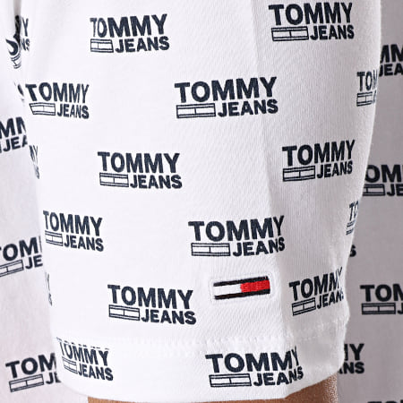 Tommy Hilfiger - Tee Shirt Corporate Logo 6085 Blanc