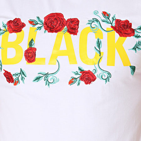 Berry Denim - Tee Shirt JB18072 Blanc Floral