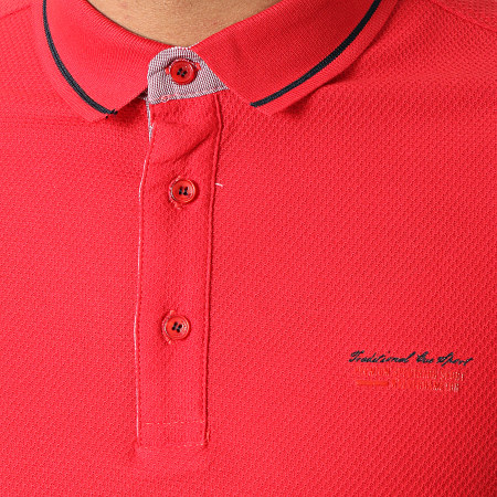 Classic Series - Polo Manches Courtes P-438 Rouge