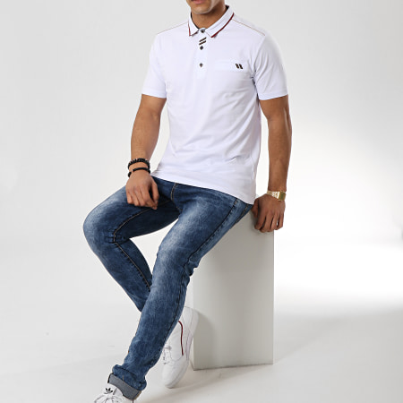 Classic Series - Polo Manches Courtes 6588 Blanc