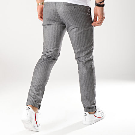 Classic Series - Pantalon M3077 Noir Blanc