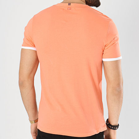 MZ72 - Tee Shirt Tano Orange Blanc
