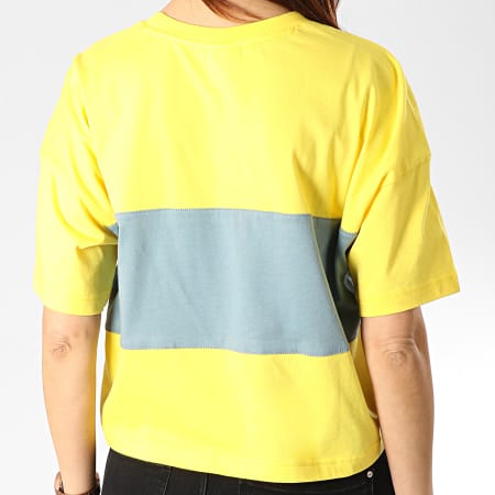 tee shirt reebok femme jaune