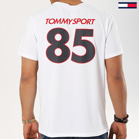 Tommy Hilfiger - Tee Shirt Graphic 0074 Blanc