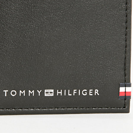 Tommy Hilfiger - Porte cartes Material Bifold 7541 Noir