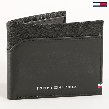 Tommy Hilfiger - Portefeuille Material Mini 4542 Noir