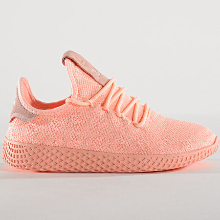 Adidas Originals - Baskets Femme Tennis HU Pharrell Williams D96551 Clear Orange