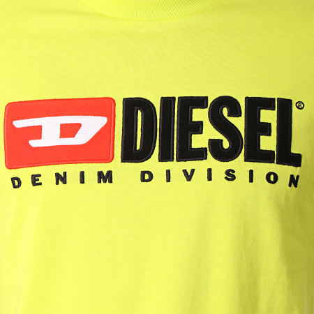 Diesel - Tee Shirt Just Division 00SHI-0CATJ Jaune