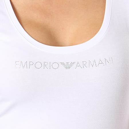 Emporio Armani - Tee Shirt Femme 163377-9P263 Blanc 