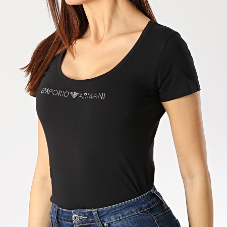 Emporio Armani - Tee Shirt Femme 163377-9P263 Noir