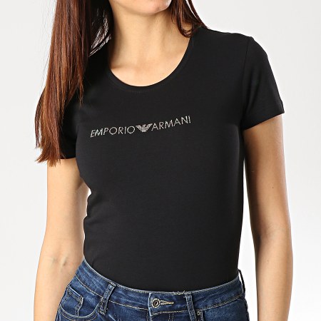 Emporio Armani - Tee Shirt Femme 163139-9P263 Noir