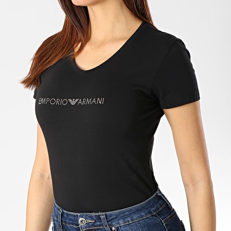 Emporio Armani - Tee Shirt Femme 163321-9P263 Noir