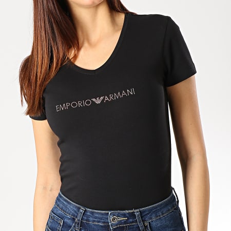 Emporio Armani - Tee Shirt Femme 163321-9P263 Noir