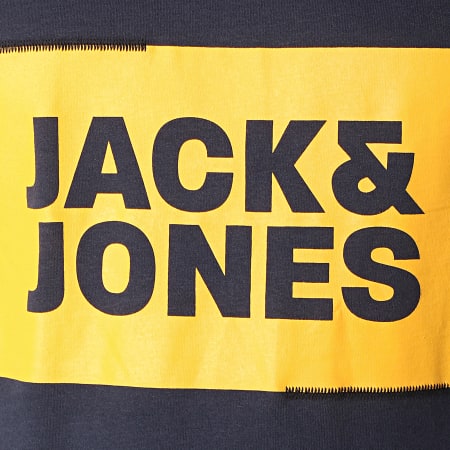 Jack And Jones - Débardeur Tukano Bleu Marine Jaune