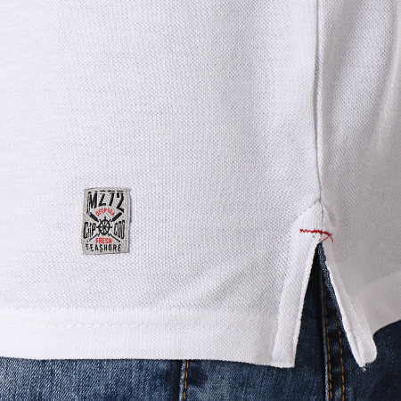 MZ72 - Tee Shirt Poche Tingle Blanc
