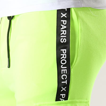 Project X Paris - Pantalon Jogging 1940033 Jaune Fluo