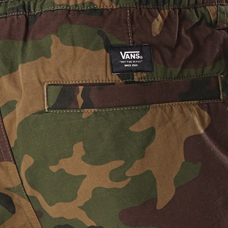 Vans - Short Chino Range A3W4VC Vert Kaki Camouflage 