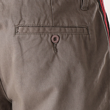 Brave Soul - Short Chino A Bandes Smithtapepb Gris