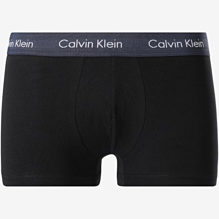 Calvin Klein - Lot De 3 Boxers U2664G Noir Bleu Clair Vert Bleu Marine