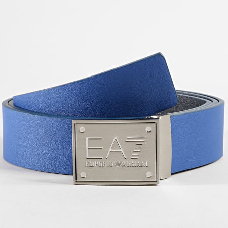 EA7 Emporio Armani - Ceinture Réversible 245524-8A693 Bleu Roi Bleu Marine