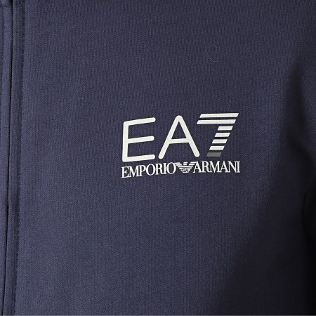 EA7 Emporio Armani - Veste Zippée 3GPM23-PJ05Z Bleu Marine