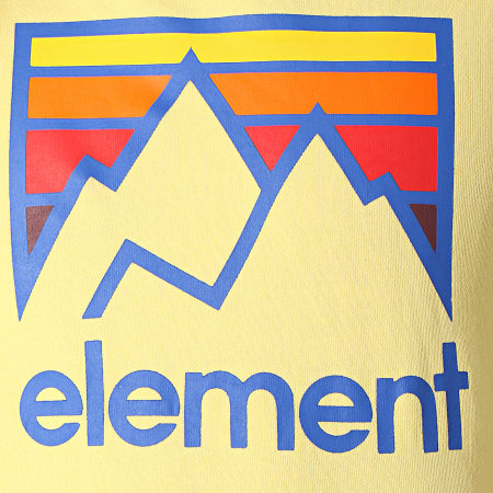 Element - Sweat Capuche Joint Jaune
