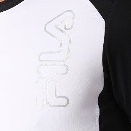 Fila - Tee Shirt De Sport Giovanni 682620 Blanc Noir