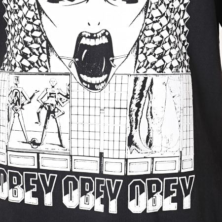 Obey - Tee Shirt Permapocalypse Noir Blanc