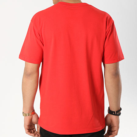 Obey - Tee Shirt Power And Glory Rouge
