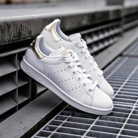 Adidas Originals - Baskets Stan Smith EE8836 Footwear White Gold Metallic