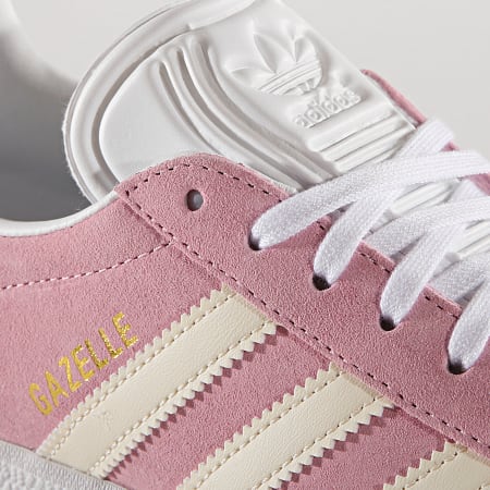 Adidas Originals - Baskets Femme Gazelle F34327 True Pink Ecrtin Footwear White