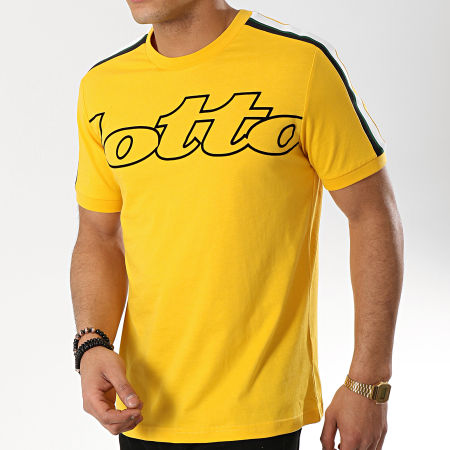 Lotto - Tee Shirt Avec Bandes Athletica II 210874 Jaune