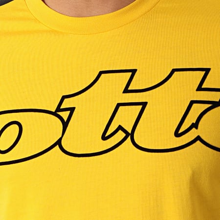Lotto - Tee Shirt Avec Bandes Athletica II 210874 Jaune