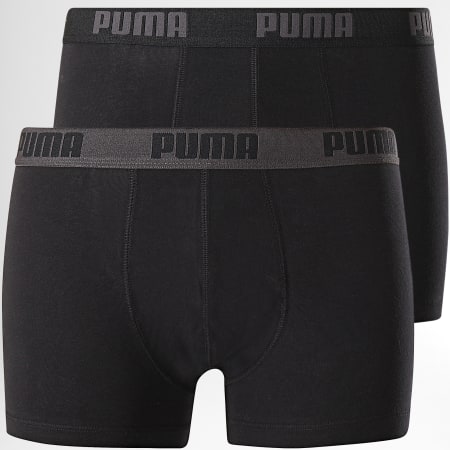 Puma - Juego de 2 Boxers 521015001 Negro
