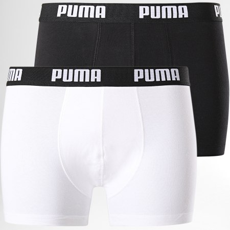 Puma - Juego De 2 Boxers 521015001 Negro Blanco