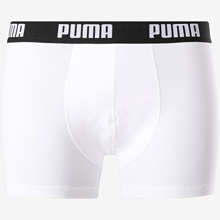 Puma - Lot De 2 Boxers 521015001 Noir Blanc