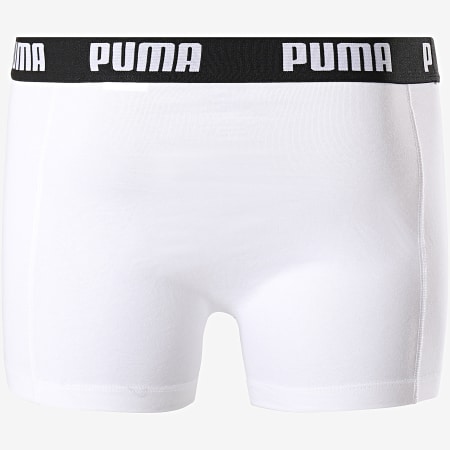 Puma - Lot De 2 Boxers 521015001 Noir Blanc