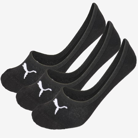 Puma - Confezione da 3 paia di calzini invisibili 171002001 nero