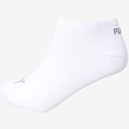 Puma - Lote de 3 pares de calcetines 261080001 Gris brezo Blanco Negro