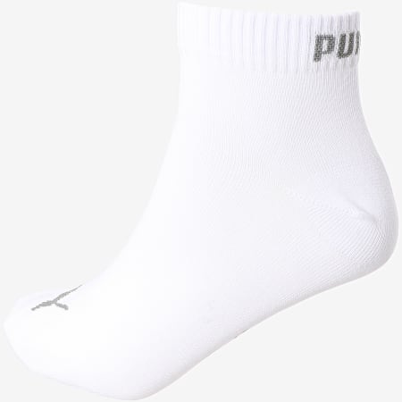 Puma - Lote de 3 pares de calcetines 271080001 Blanco